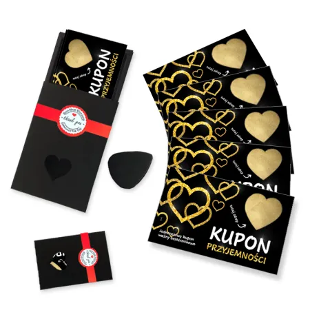 KUPONY ZDRAPKI Dzień Kobiet Prezent dla niej niego VOUCHER 10x