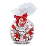 Tort KINDER ze Słodyczy Cukierków Prezent Upominek Zestaw Słodyczy Box na Dzień Ojca taty