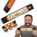 Prezent dla taty na dzień ojca poziomica magnetyczna 23cm krótka