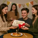 Drewniane Pudełko na pieniądze prezent 18 urodziny twoje ostatnie 800+ 500+