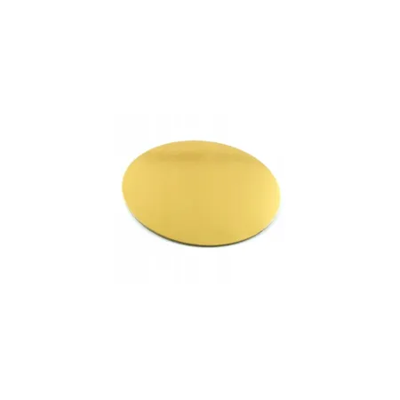 Podkład okrągły pod torty, ciasto złoty 16cm