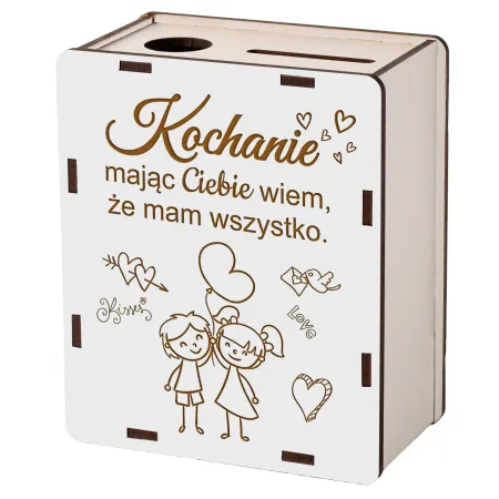 Prezent na Walentynki wyjątkowa skarbonka