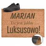 Personalizowana kokosowa wycieraczka różne wzory 40x60cm