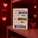 Prezent na Walentynki wyjątkowa Tabliczka na Batony