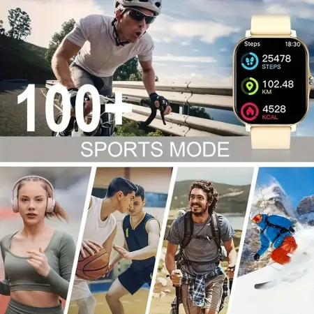 KESHUYOU 2025 Nowość inteligentny Smartwatch zegarek Bluetooth prezent